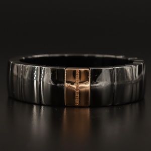 18KT Gold Roberto Demeglio Domino Cuff Bracelet